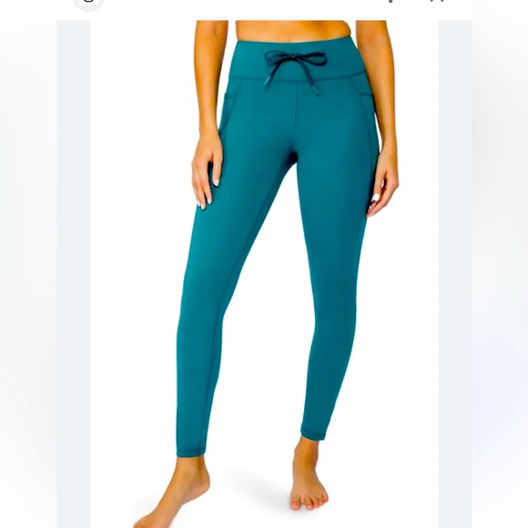Yogalicious Lux Inversion Power High Rise Full-Length Leggings - Size L - Picture 1 of 4